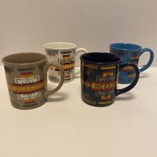 Pendleton Chief Joseph Collectible Ceramic Set of 4 COFFEE MUGS, Native Design picture