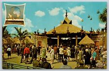 New York World's Fair 1964-65 Caribbean Pavilion Singers Dancers Postcard picture