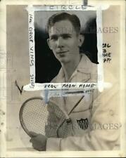 1934 Press Photo Tennis player Ellsworth Vines, Jr. - pis18901 picture