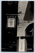 Oberlin Ohio OH Postcard RPPC Photo Oberlin Inn E College St. 1947 Vintage picture