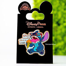 Disney Lilo & Stitch Pin Ice Cream Collectible Trading Pin Authentic Gift picture