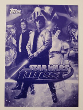 1996 STAR WARS FINEST Matrix Mastervisions REDEMPTION PROMO CARD NMMT Topps RARE picture