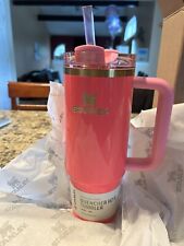⭐️SHIPS TODAY⭐️ AUTHENTIC Stanley Quencher H2.0 Tumbler 30oz Barbie Pink Parade picture