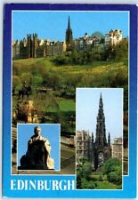 Postcard - West Princes Street Gardens, Edinburgh, Scotland picture