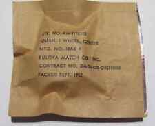 Military Bulova Center Wheel 10AK-4 F36-7198182 Sealed Package Sept.1952-NOS picture