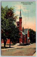 Vintage Postcard OH Ashland Presbyterian Church Divided Back ~7969 picture