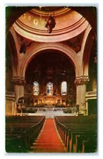 Postcard Stanford Chapel, Stanford University Stanford California CA interior D1 picture