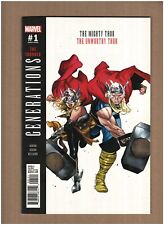 Generations: Mighty Thor & Unworthy Thor #1 Marvel Comics 2017 VF/NM 9.0 picture