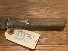 Very Early Primitive Frontier Used Trade Knife ca. 1850 picture