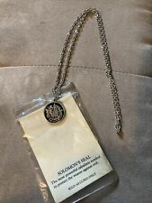 Solomon’s Seal Talisman Protection Charm Necklace Vintage picture