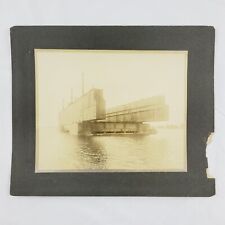 Rare 1934 Photo USS Dewey (YFD-1)  Auxiliary Navy Drydock Phillipines Subic Bay picture