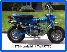 1970 Honda Mini Trail CT70  Bike  Refrigerator / Tool  Magnet picture