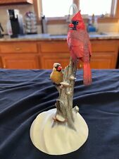 Winter Retreat by Jim Hazeley Wildlife Collector's Society Cardinals 1998 picture