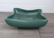 Vintage McCoy USA Indoor Square Planter, Forest Green Color, Mid-Century 1950s picture