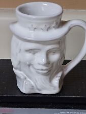 Vintage Frankoma Pottery Toby Face Mug UNCLE SAM  picture