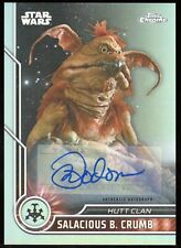 2023 Topps Chrome Star Wars Mark Dodson as Salacious B. Crumb Auto #46 picture