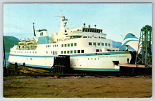 c1960s MV Queen Prince Rupert Victoria BC Canada Vintage Postcard picture