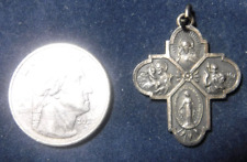Vintage Four Way Medal Sterling Silver picture