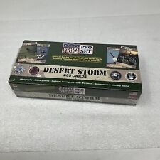Pro Set 1991 Desert Storm 253 Military Trading Cards Complete Set Unopened picture