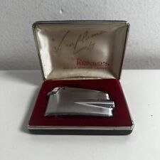 Vintage Varaflame by Ronson Silver Toned Premier Collectible Lighter with Case picture