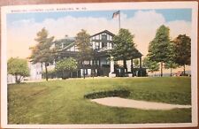 Wheeling WV-West Virginia, Wheeling Country Club, Antique Vintage Postcard picture