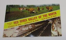 Old Red River Valley The North Postcard Grafton Larimore Park River ND FREE S/H picture