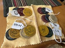 Vintage Bulldog Poker Chips - Six Lots - 15 Chips (336/608/675/918/921/995) picture