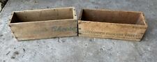 Vintage Meadow Gold Wooden CHEESE BOX Beatrice Creamery Co. Chicago, IL 5 Lbs picture