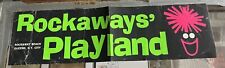 VINTAGE Rockaway’s Playland Bumper Stickers Collectible Memorabilia QUEENS NYC picture