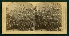 a708, Strohmeyer & Wyman Stereoview, # -, Columbus Celebration Parade, NY, 1892 picture