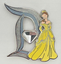 BELLE Disneyland 60th Anniversary Diamond D LE 3000 Pin 9 of 12 DLR 2016 Beast picture
