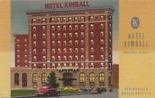 Postcard Hotel Kimball Springfield MA picture