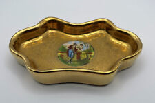 Osborne China 22K Gold Trimmed 5 x 3 x 3/4 inch Ring Dish picture