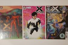 X-FACTOR 10A, 10B, E RUSSELL DAUTERMAN VARIANT 2021 NM DEATH SCARLET WITCH PRIDE picture