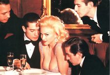 Madonna Impersonating Jayne Mansfield Showing Lots of Cleavage Vintage Postcard picture