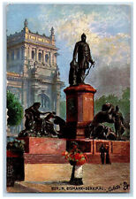 c1910 Berlin Bismark-Denkmal Germany Oilette Tuck Art Unposted Postcard picture