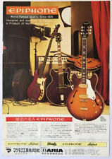 Epiphone Casino Guitar Advert 1976 Clipping Japan Magazine ML 11N picture