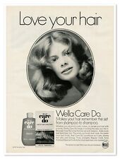 Wella Care Do Hair Set & Conditioner Vintage 1972 Full-Page Magazine Ad picture
