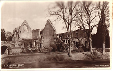 Dryburgh Abbey Monument Founded 12th Century in Berwickshire Scotland Postcard picture