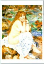 Postcard - Seated Bather By Pierre-Auguste Renoir picture