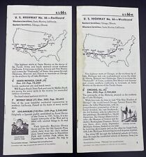 1958 Standard Oil of California Route 66 Travel Log Guides East and West (2) picture