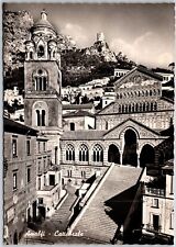 Amalfi Cattedrale Italy Catholic Church Parish Real Photo RPPC Postcard picture