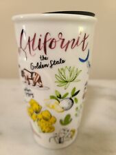 Starbucks California Travel Mug 2016 The Golden State 10 fl. Oz. with swivel lid picture