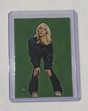Billie Eilish Limited Edition Artist Signed “Pop Icon” Trading Card 4/10 picture