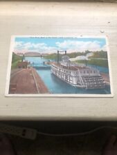 Ohio River Boat In Canal Locks Louisville Kentucky picture