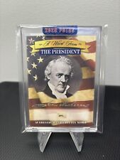 2020 A Word From POTUS James Buchanan 🔥Authentic Written Word🔥 picture