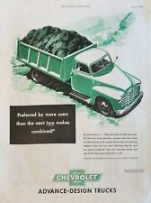1949 Chevrolet Advance design trucks Vintage Ad Top value no doubt about it picture