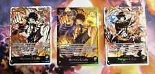 One Piece TCG Monkey.D.Luffy ST13-003 Leader, Parallel, & Portgas.D.Ace ST13-002 picture