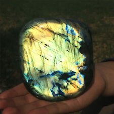 2.64LB Natural Labradorite Quartz Crystals Spectrolite Mineral Specimen Reiki picture