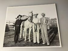 Vintage Bob Wills Johnnie Lee Wills Horse  8x10 Photograph 1943 picture